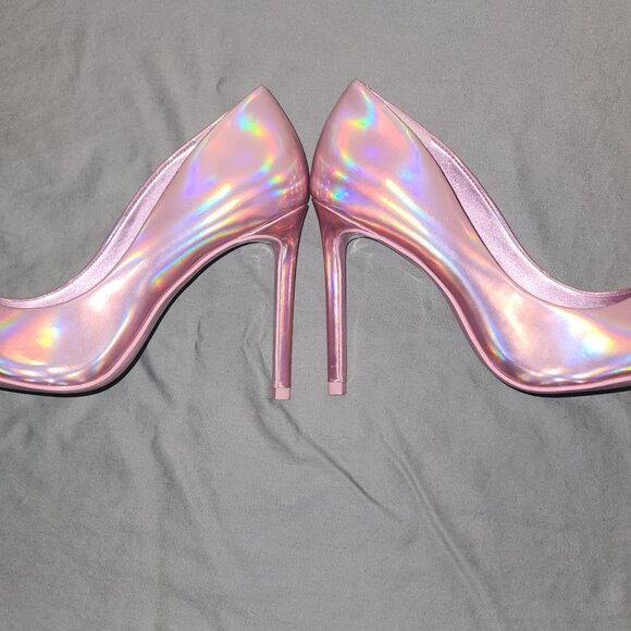 Aldo Pink Pillow Walk Pumps - Picture 2 of 6